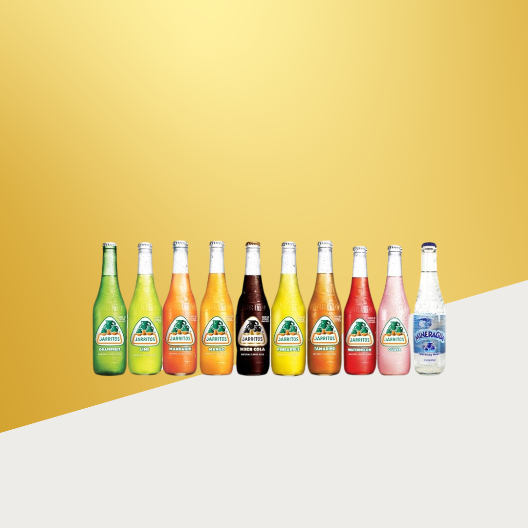 Jarritos Variety Pack Soda 17.7 fl oz