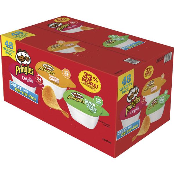 Pringles, KEB14991, Crisps Grab 'N Go Variety Pack