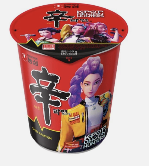 K-POP Demon Hunters Limited Edition Shin Ramyun Cup Noodles 75g