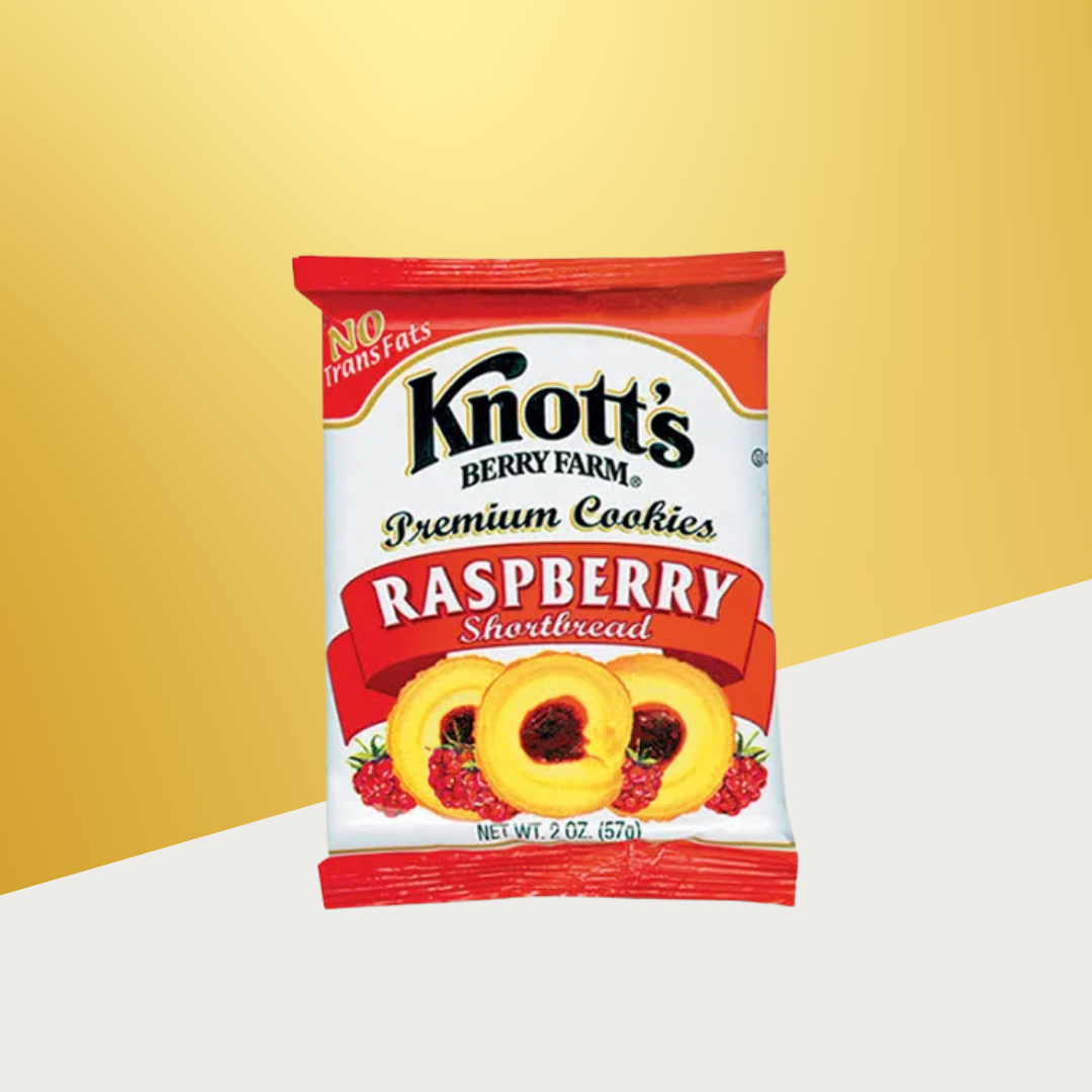 Knott's Berry Farm Strawberry Shortbread Cookies