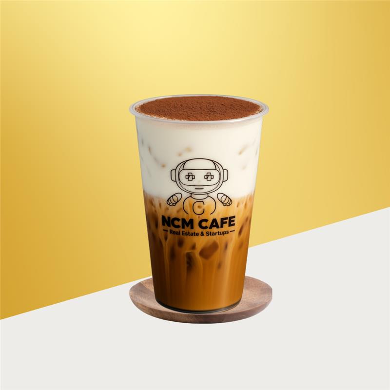 Archimisu (Tiramisu Coffee) - Whole Milk, Regular Sweet, Mango StarJelly