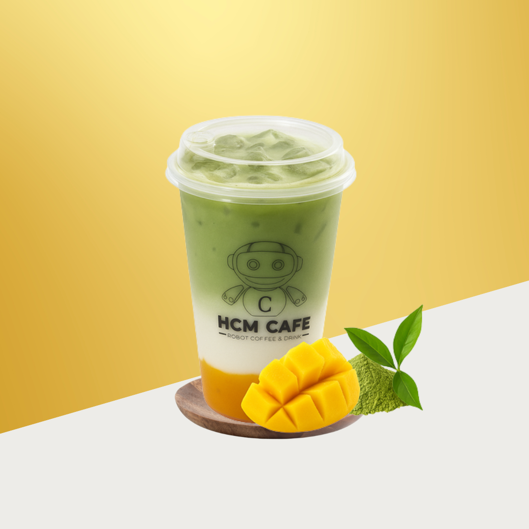 Côte de Mango (Mango Matcha) - Less Ice, Whole Milk, Regular Sweet, Mango StarJelly