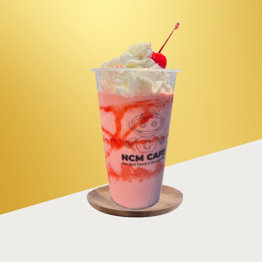 Bubble Gum (Strawberry Frappuccino) - Regular Sweet, Whole Milk