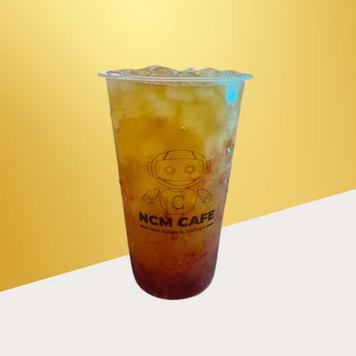 TEATEA (oolong tea with mango and strawberry)