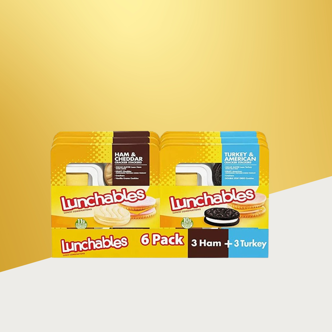 Lunchables Ham & Cheddar Cheese & Turkey & American Cheese Cracker