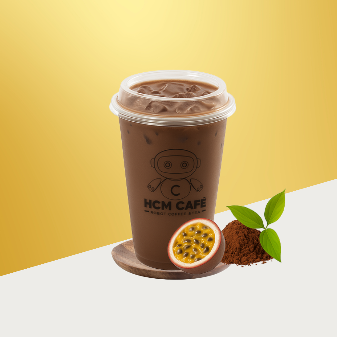 Cocoa Citadel (Cocoa with Passion Fruit) - Whole Milk, Regular Sweet, Less Ice, Mango StarJelly